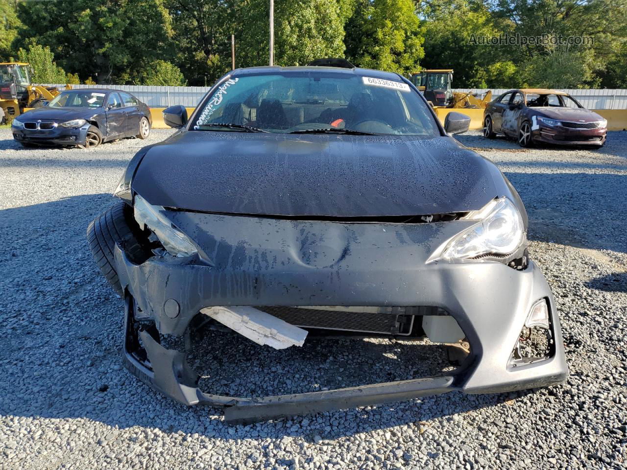 2015 Toyota Scion Fr-s  Charcoal vin: JF1ZNAA13F9707691