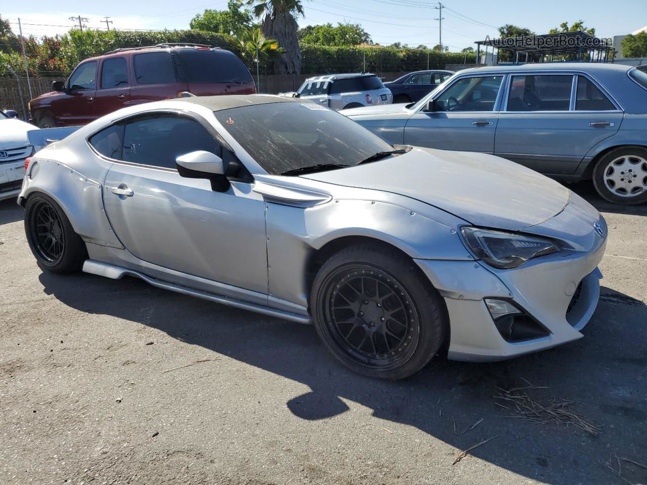 2015 Toyota Scion Fr-s  Silver vin: JF1ZNAA14F8703008