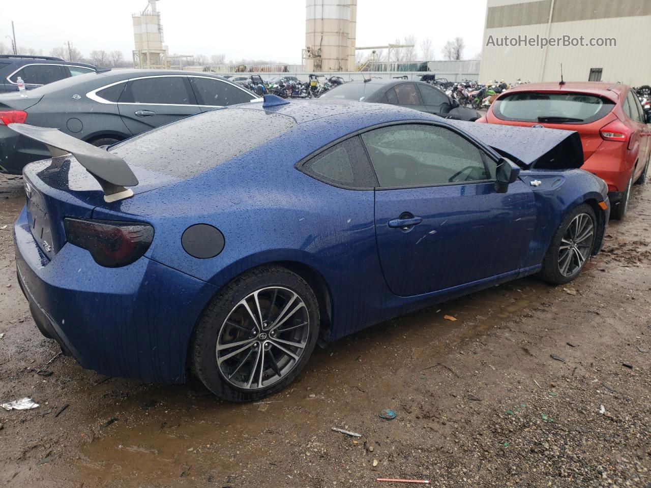 2015 Toyota Scion Fr-s  Blue vin: JF1ZNAA14F9711412