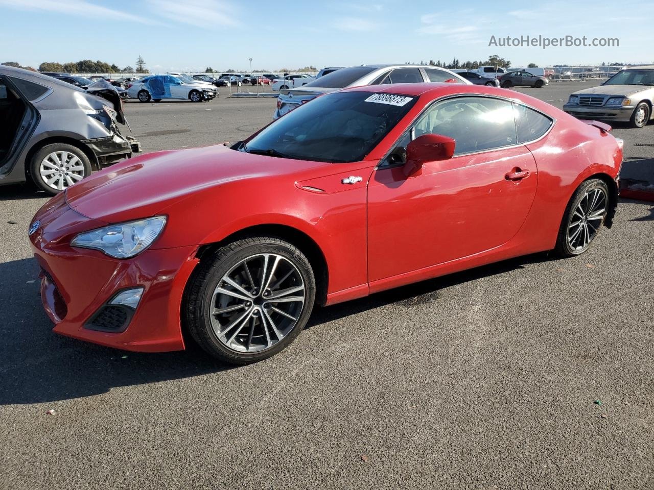 2015 Toyota Scion Fr-s  Red vin: JF1ZNAA15F8702305