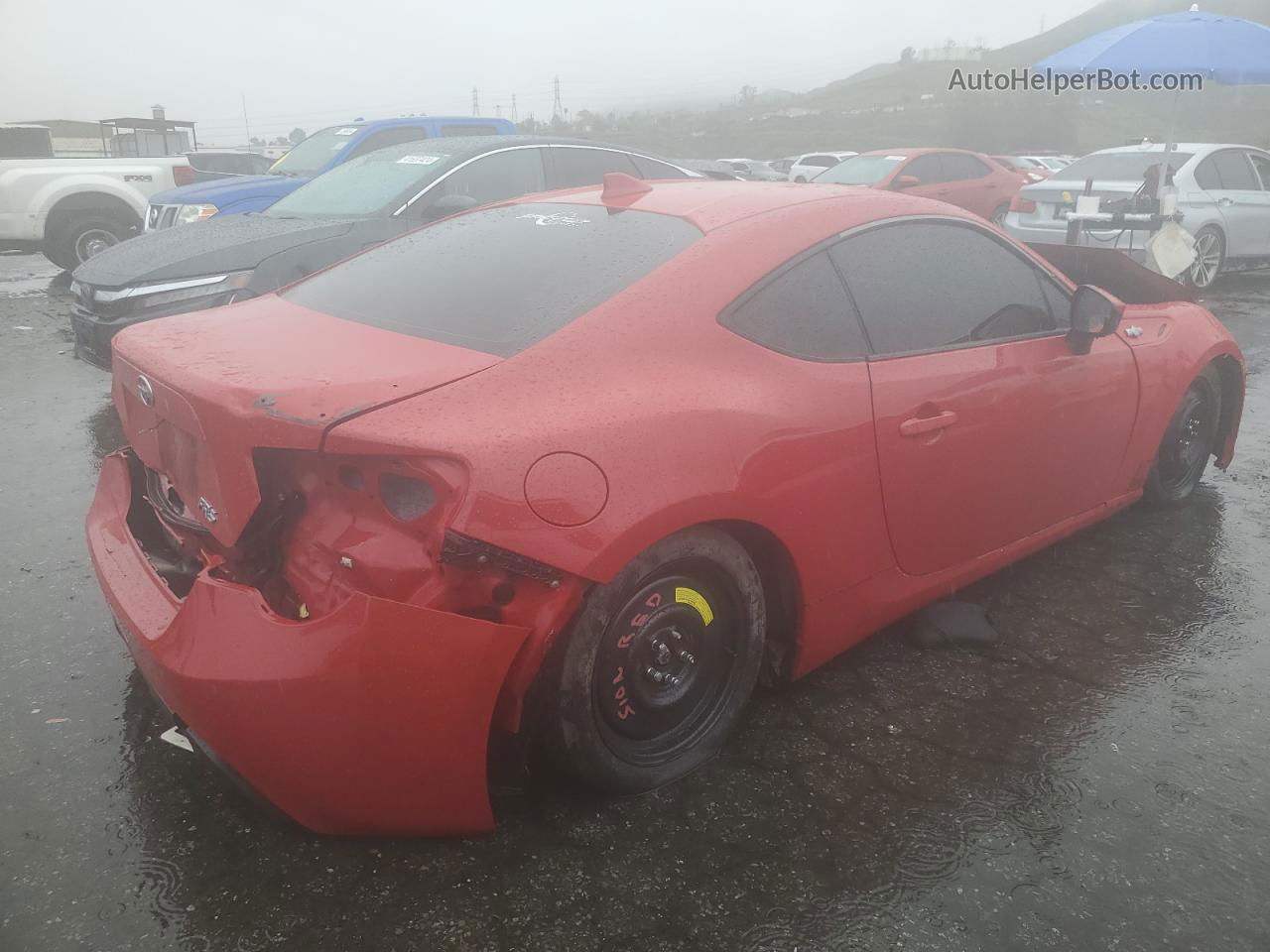 2015 Toyota Scion Fr-s  Red vin: JF1ZNAA16F8702846