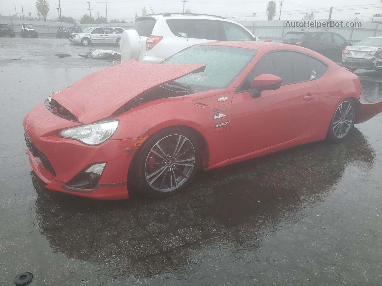 2015 Toyota Scion Fr-s  Red vin: JF1ZNAA16F8702846