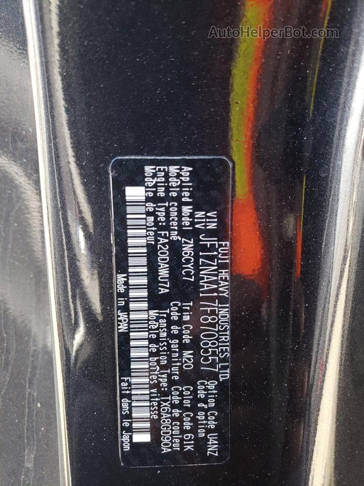 2015 Toyota Scion Fr-s  Серый vin: JF1ZNAA17F8708557