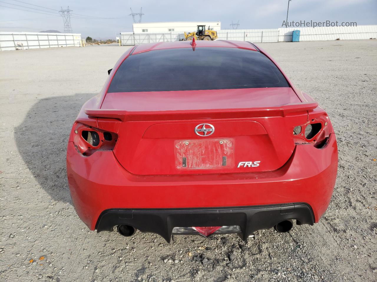 2015 Toyota Scion Fr-s  Red vin: JF1ZNAA17F9703255