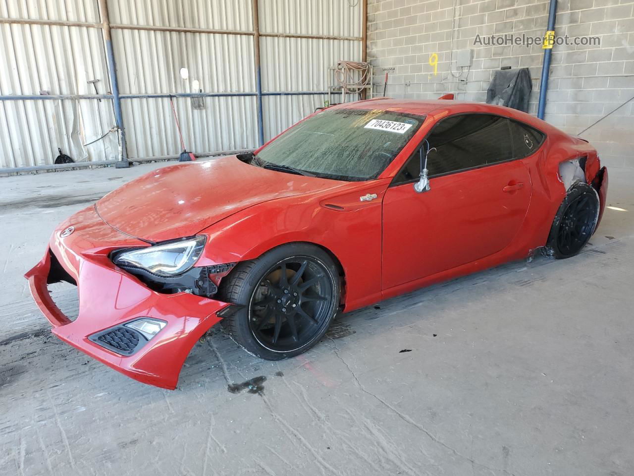 2015 Toyota Scion Fr-s  Красный vin: JF1ZNAA17F9707578