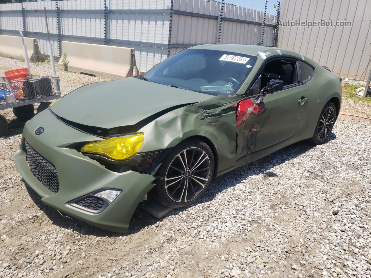 2015 Toyota Scion Fr-s  Зеленый vin: JF1ZNAA18F8702542