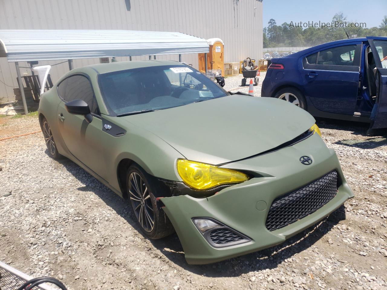 2015 Toyota Scion Fr-s  Green vin: JF1ZNAA18F8702542