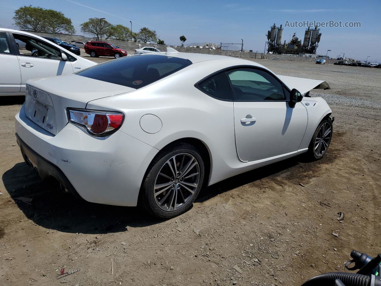 2015 Toyota Scion Fr-s  White vin: JF1ZNAA18F8709197