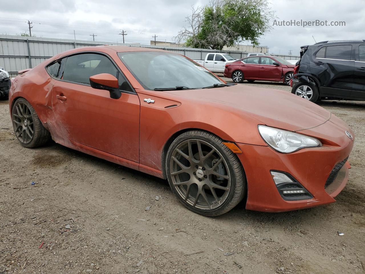 2015 Toyota Scion Fr-s  Orange vin: JF1ZNAA18F8711161