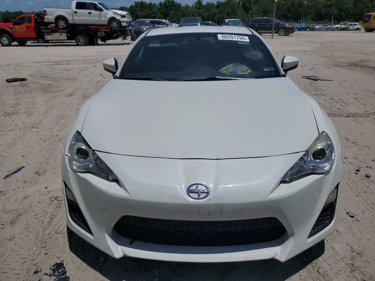 2015 Toyota Scion Fr-s  White vin: JF1ZNAA18F8712990