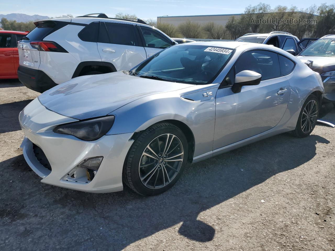 2015 Toyota Scion Fr-s  Silver vin: JF1ZNAA1XF8702039