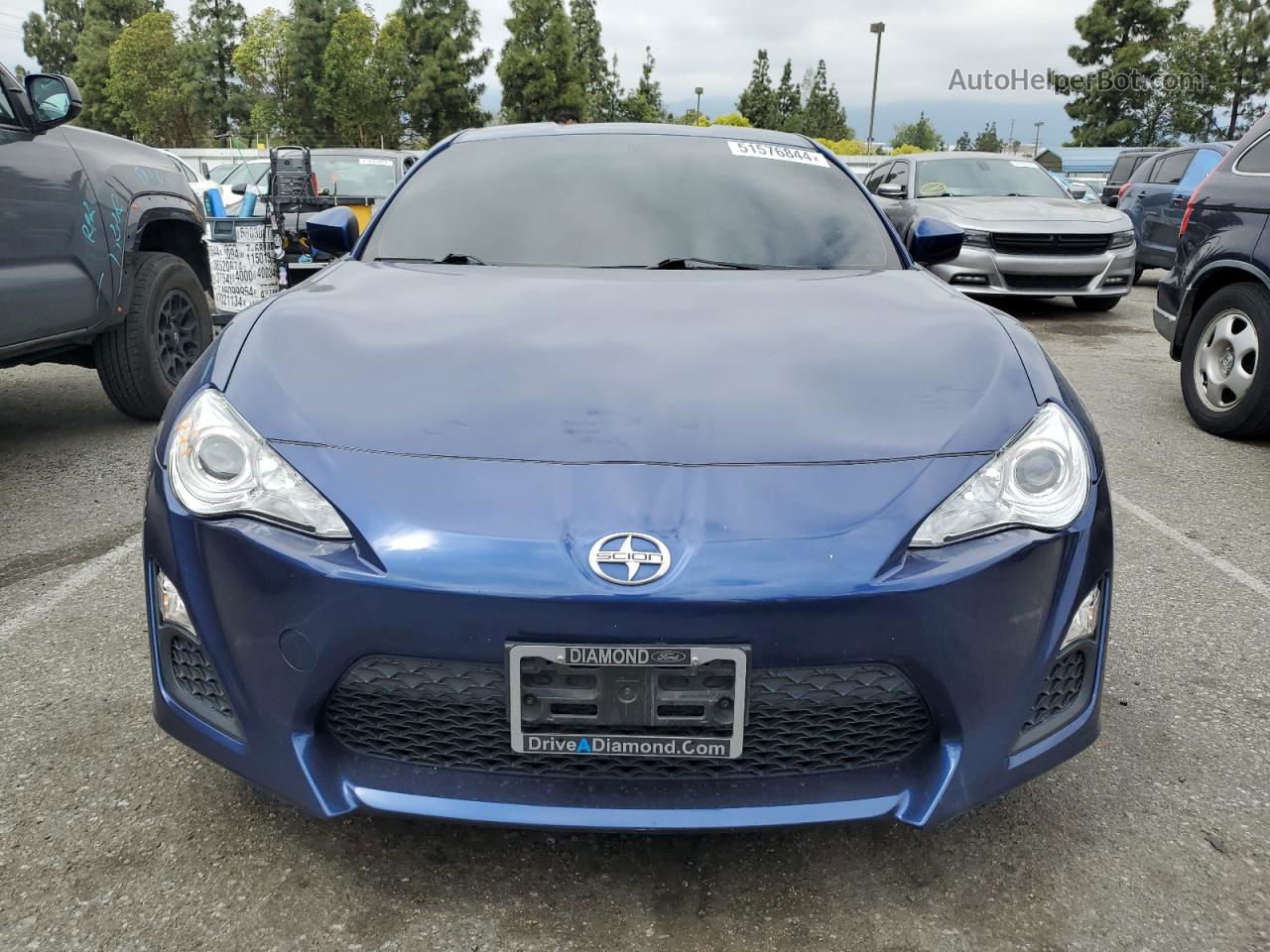 2015 Toyota Scion Fr-s  Blue vin: JF1ZNAA1XF8707497