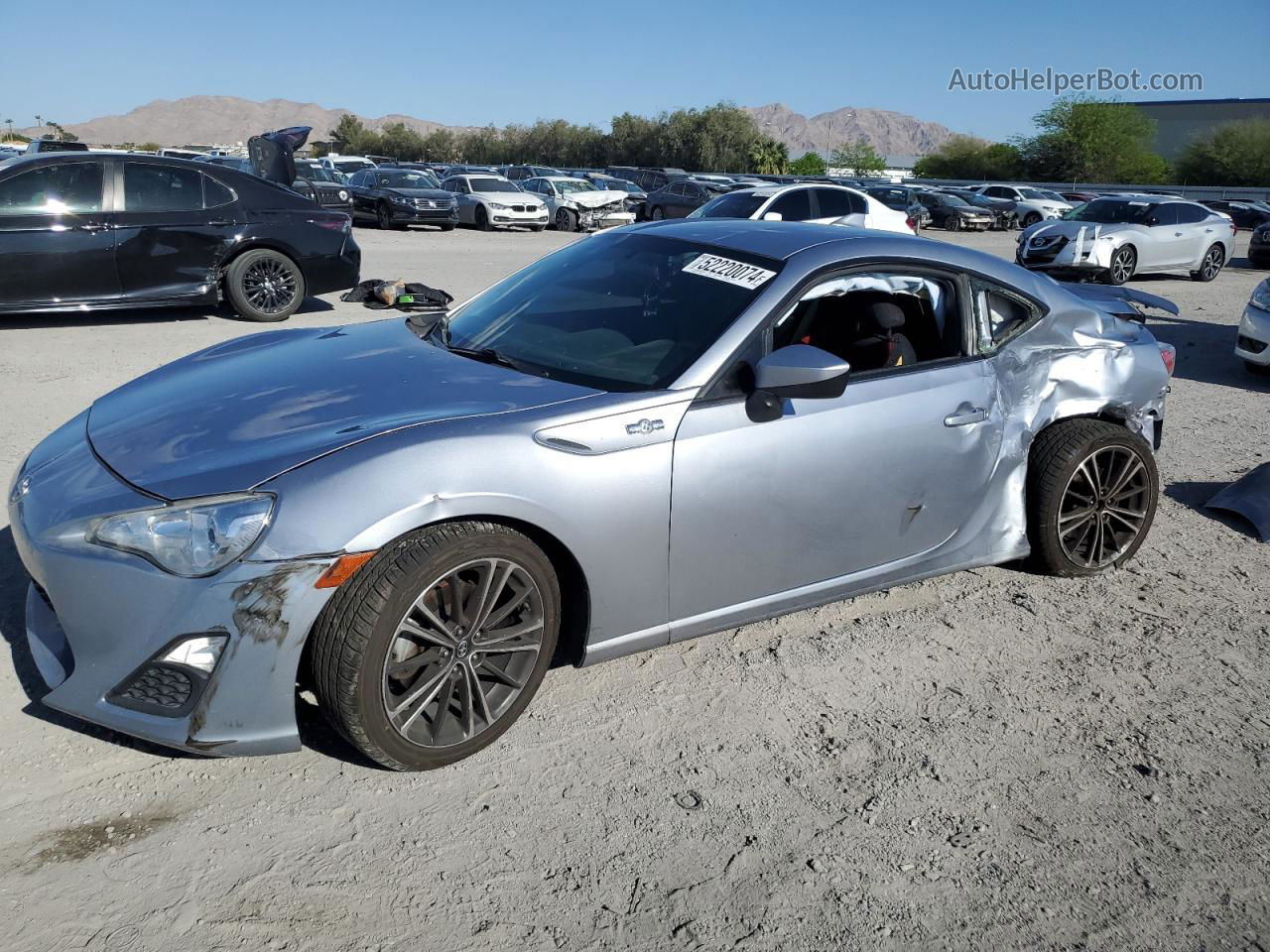 2015 Toyota Scion Fr-s  Silver vin: JF1ZNAA1XF9708644