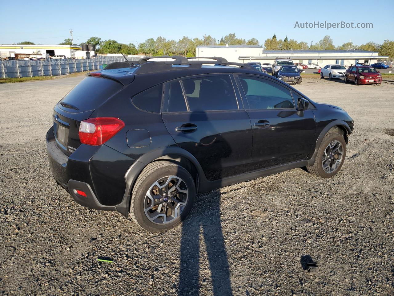 2016 Subaru Crosstrek Premium Черный vin: JF2GPABC0G8243277