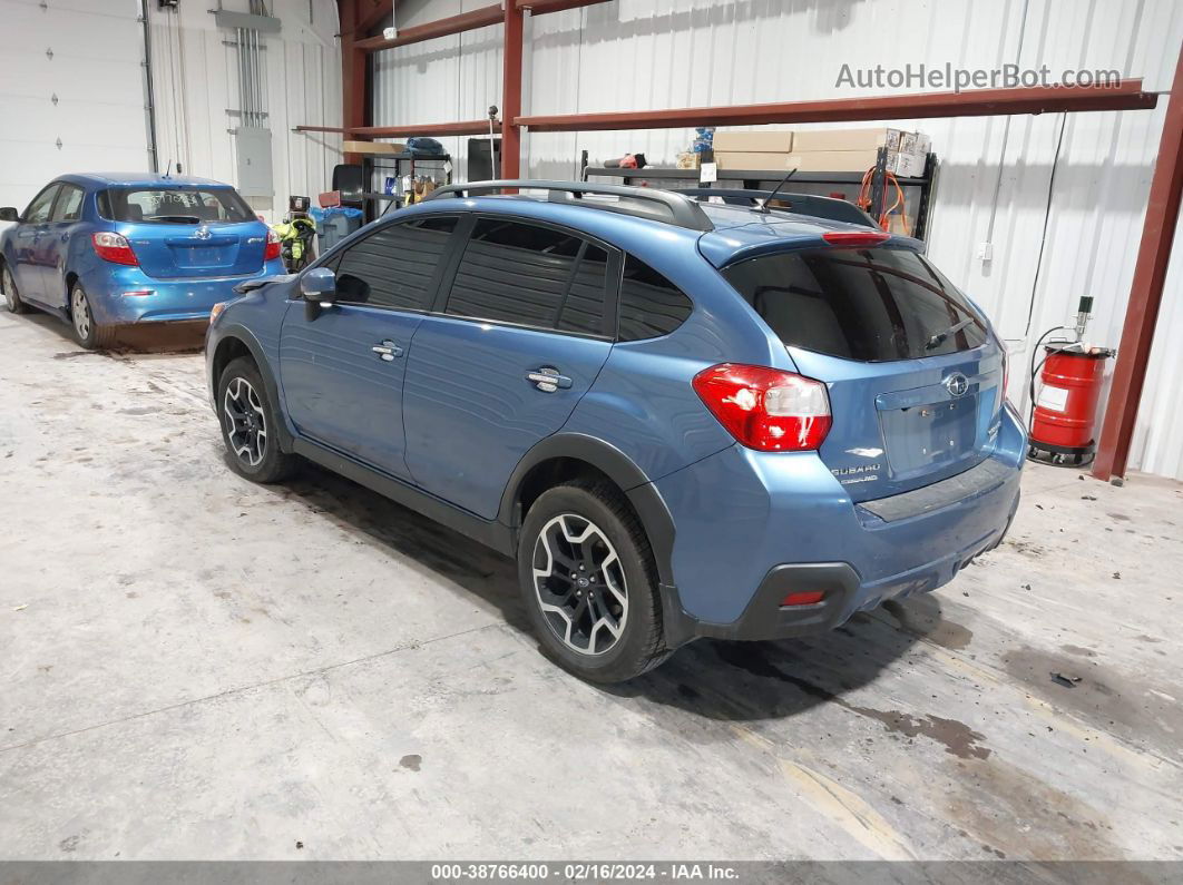 2016 Subaru Crosstrek 2.0i Premium Blue vin: JF2GPABC0G8282600