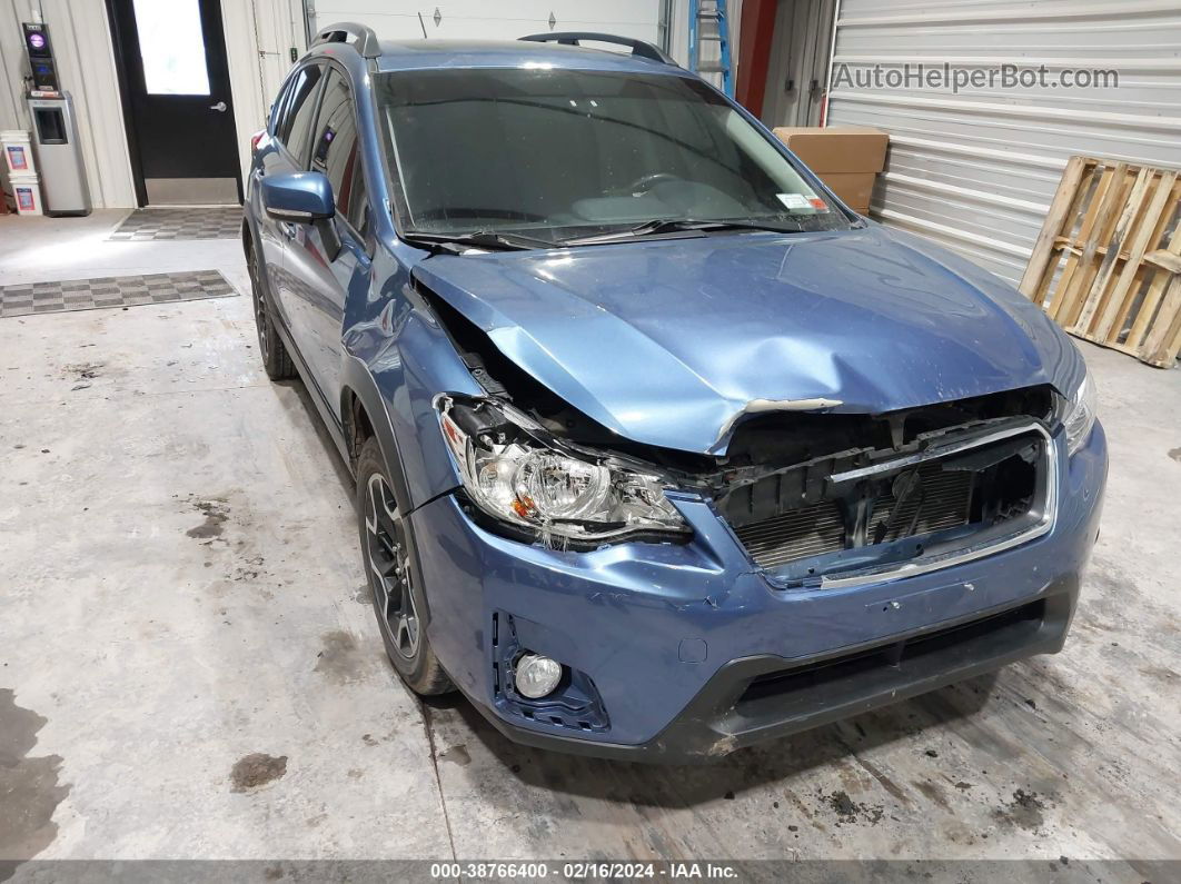 2016 Subaru Crosstrek 2.0i Premium Blue vin: JF2GPABC0G8282600