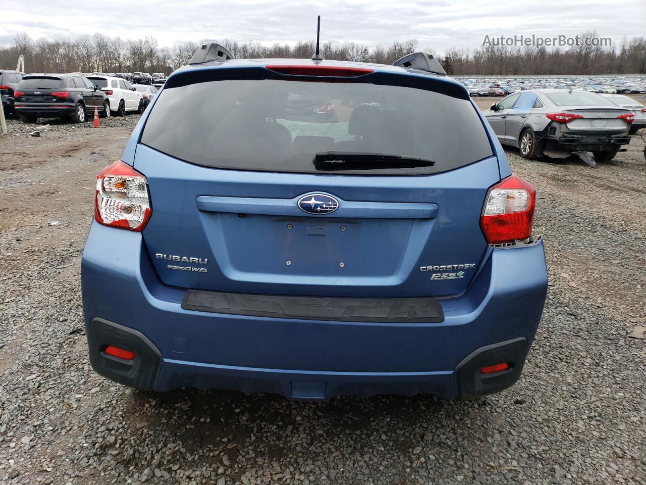 2016 Subaru Crosstrek Premium Blue vin: JF2GPABC0GH205502