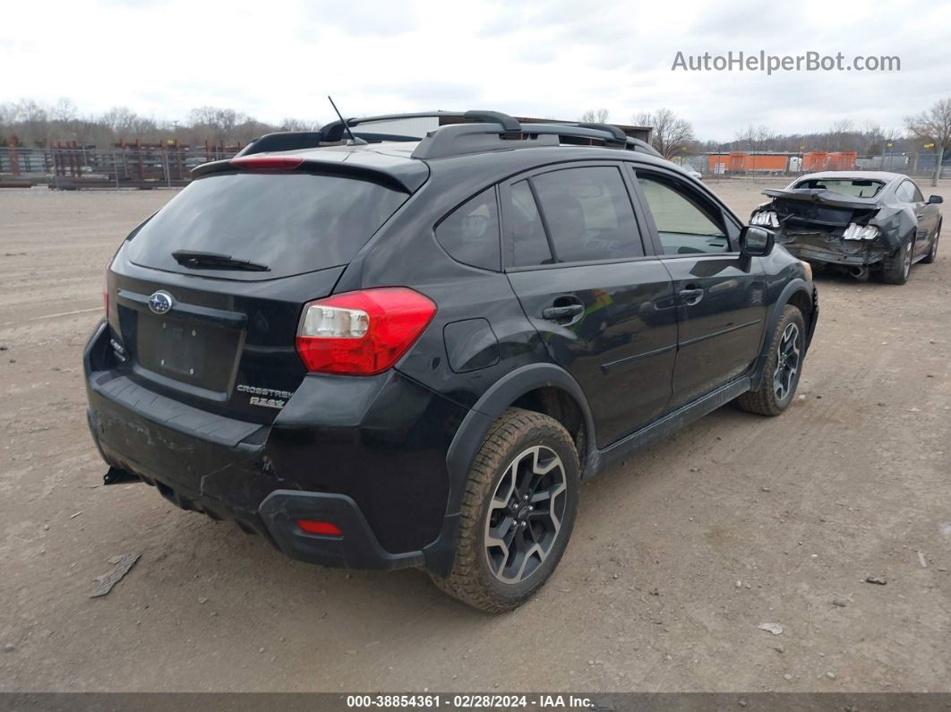 2016 Subaru Crosstrek 2.0i Premium Black vin: JF2GPABC0GH349101