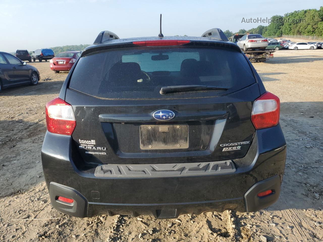 2016 Subaru Crosstrek Premium Black vin: JF2GPABC1G8245975