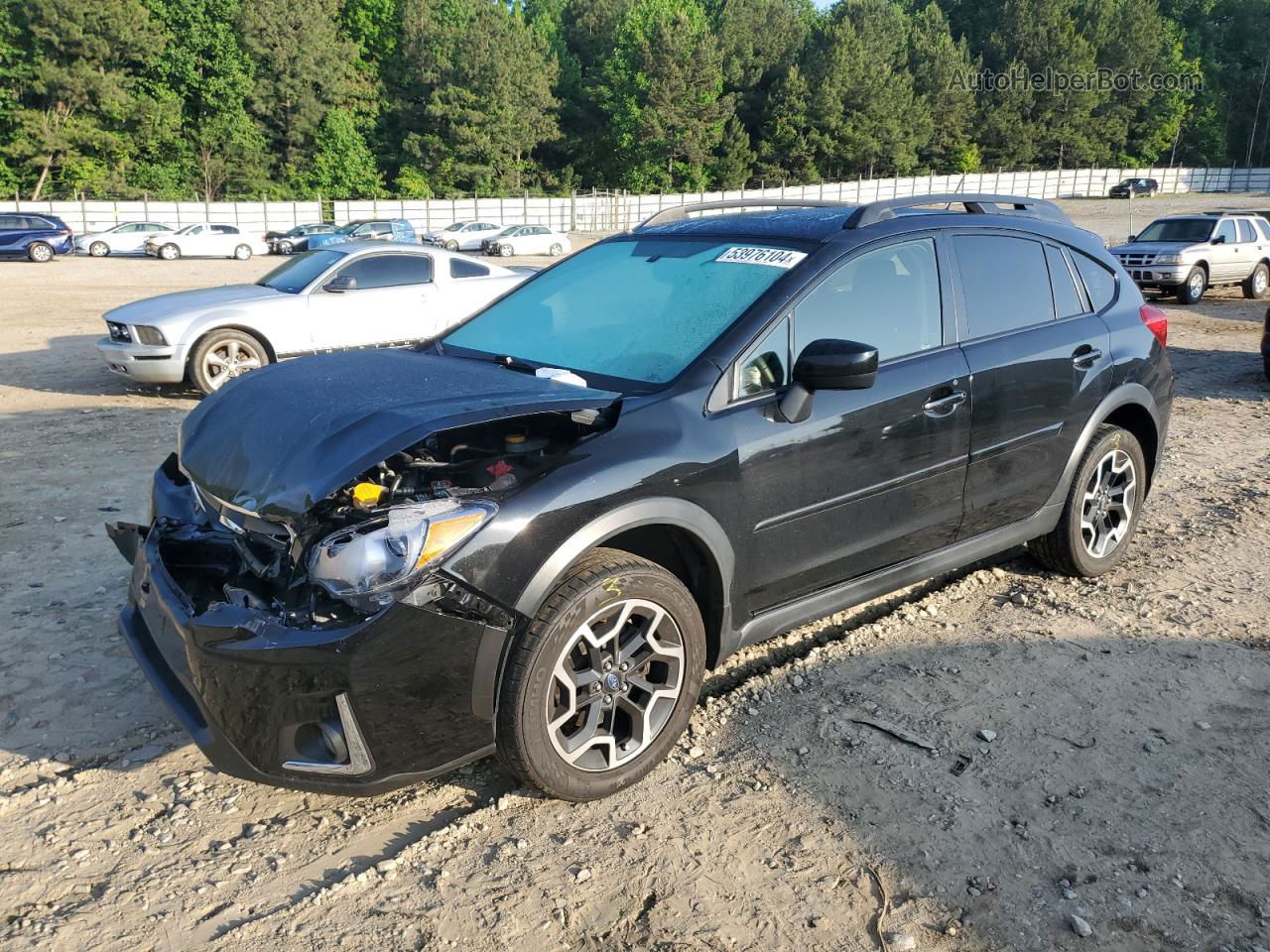 2016 Subaru Crosstrek Premium Black vin: JF2GPABC1G8245975