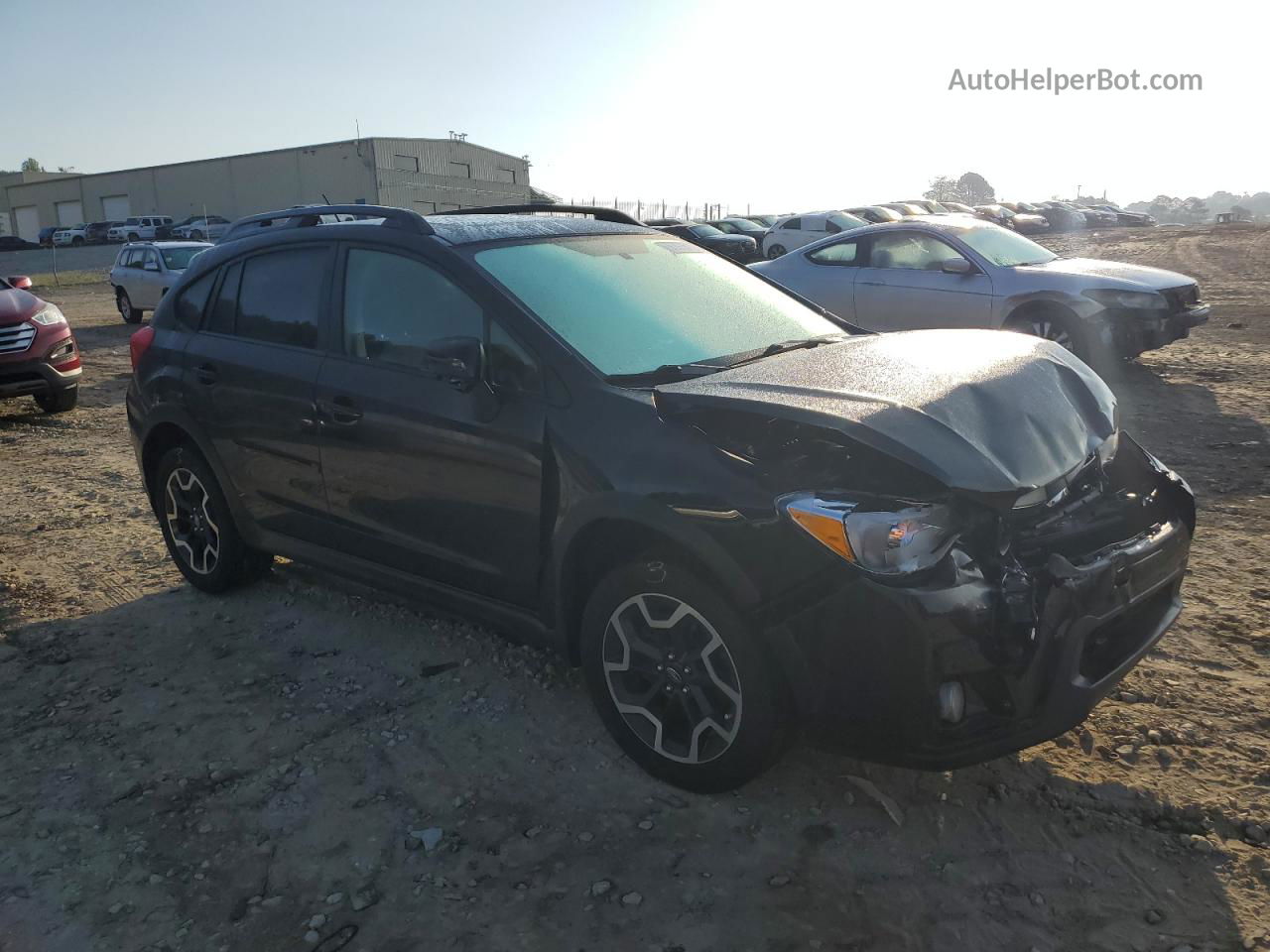 2016 Subaru Crosstrek Premium Black vin: JF2GPABC1G8245975