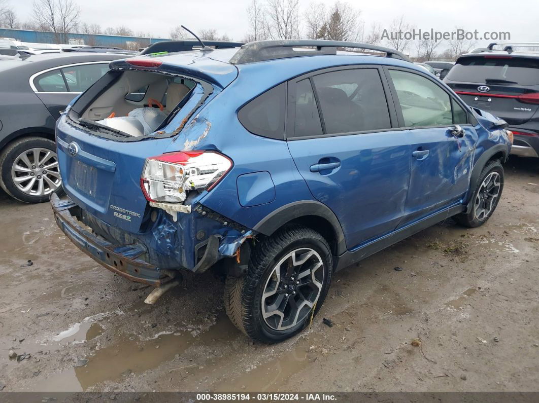 2016 Subaru Crosstrek 2.0i Premium Синий vin: JF2GPABC2G8253633