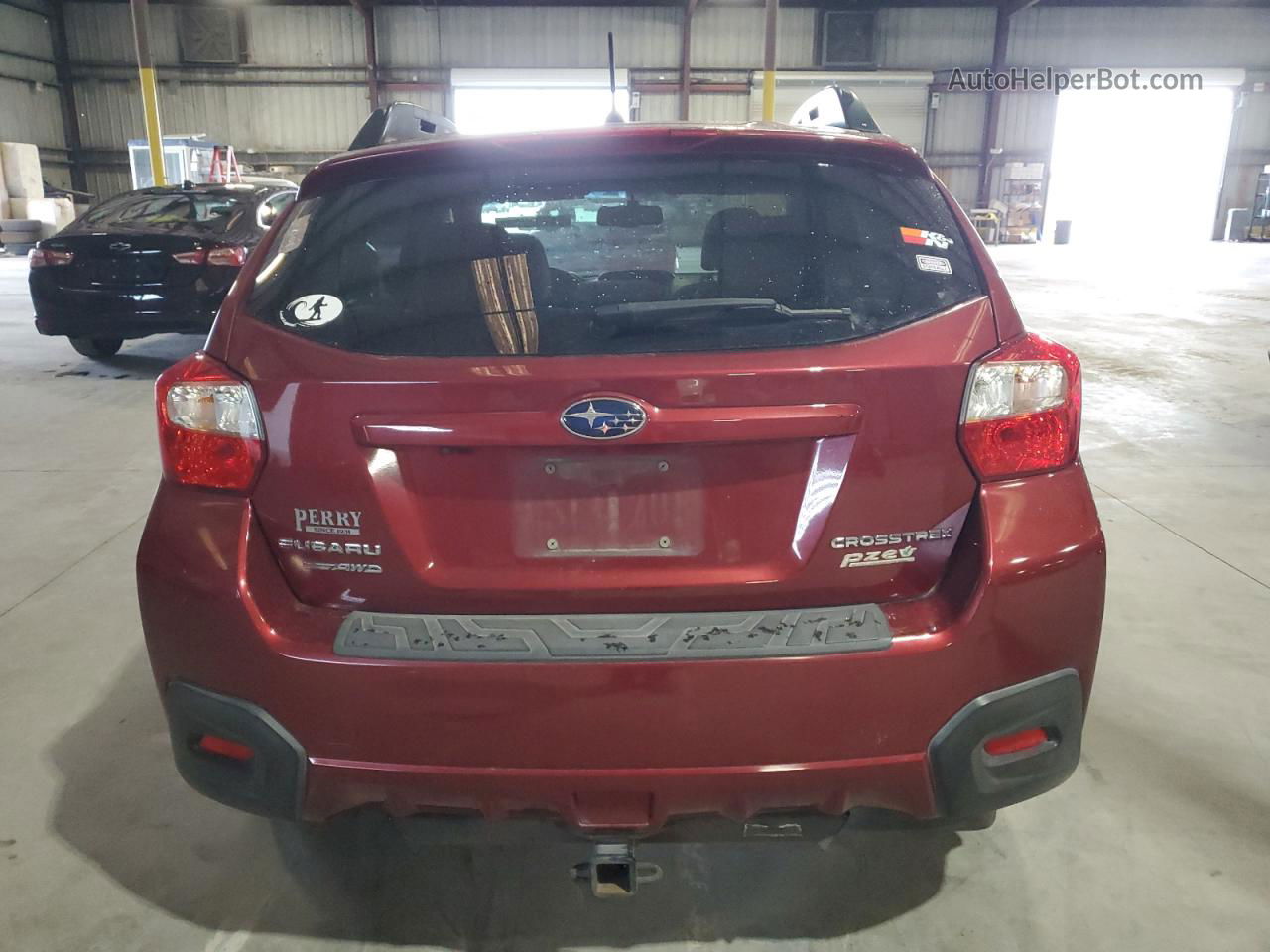 2016 Subaru Crosstrek Premium Red vin: JF2GPABC2G8288608