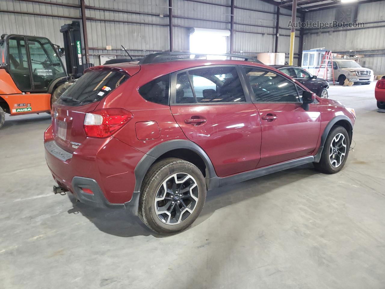 2016 Subaru Crosstrek Premium Red vin: JF2GPABC2G8288608