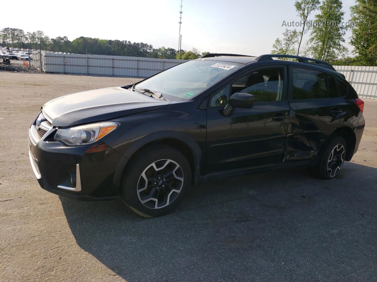 2016 Subaru Crosstrek Premium Черный vin: JF2GPABC3GH304136