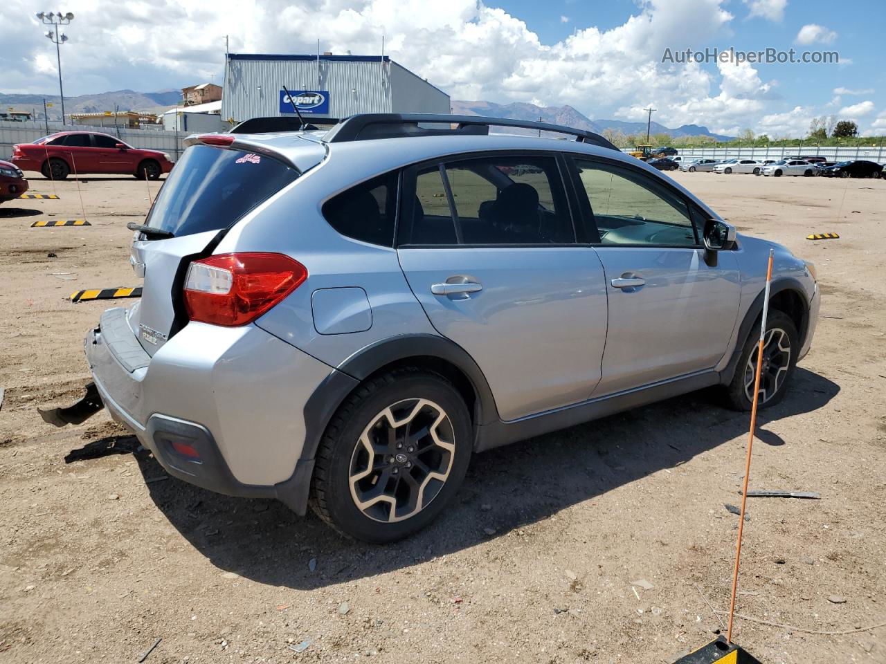 2016 Subaru Crosstrek Premium Серебряный vin: JF2GPABC4G8280333