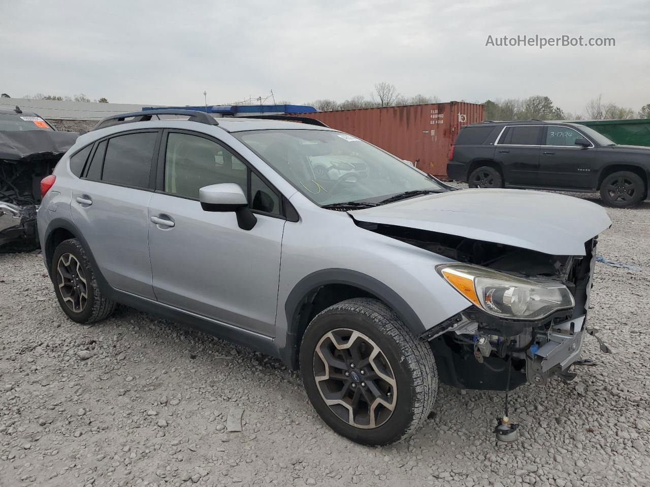 2016 Subaru Crosstrek Premium Синий vin: JF2GPABC4G8310771