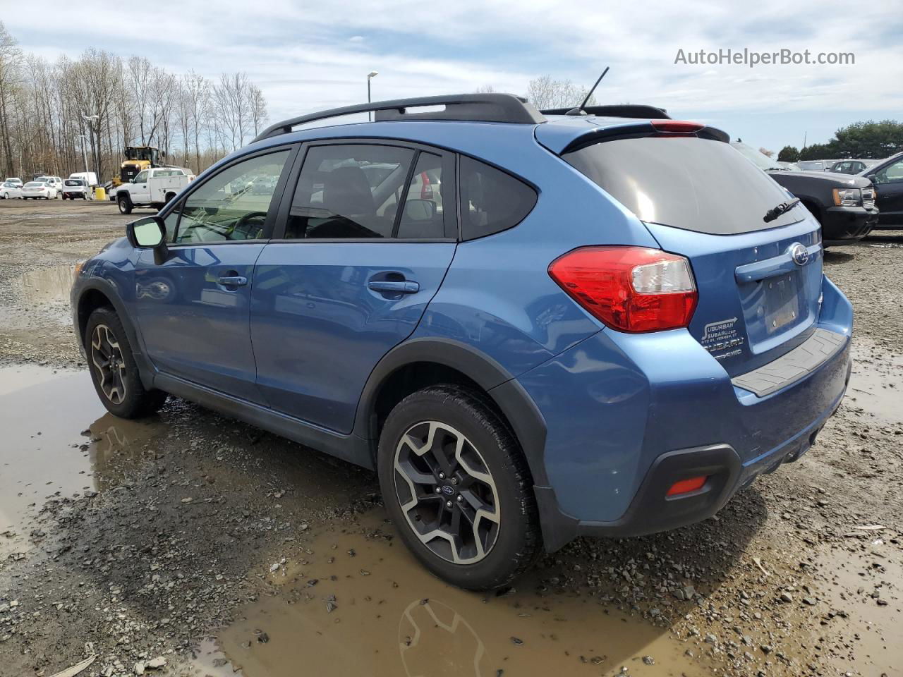 2016 Subaru Crosstrek Premium Blue vin: JF2GPABC4G8314657