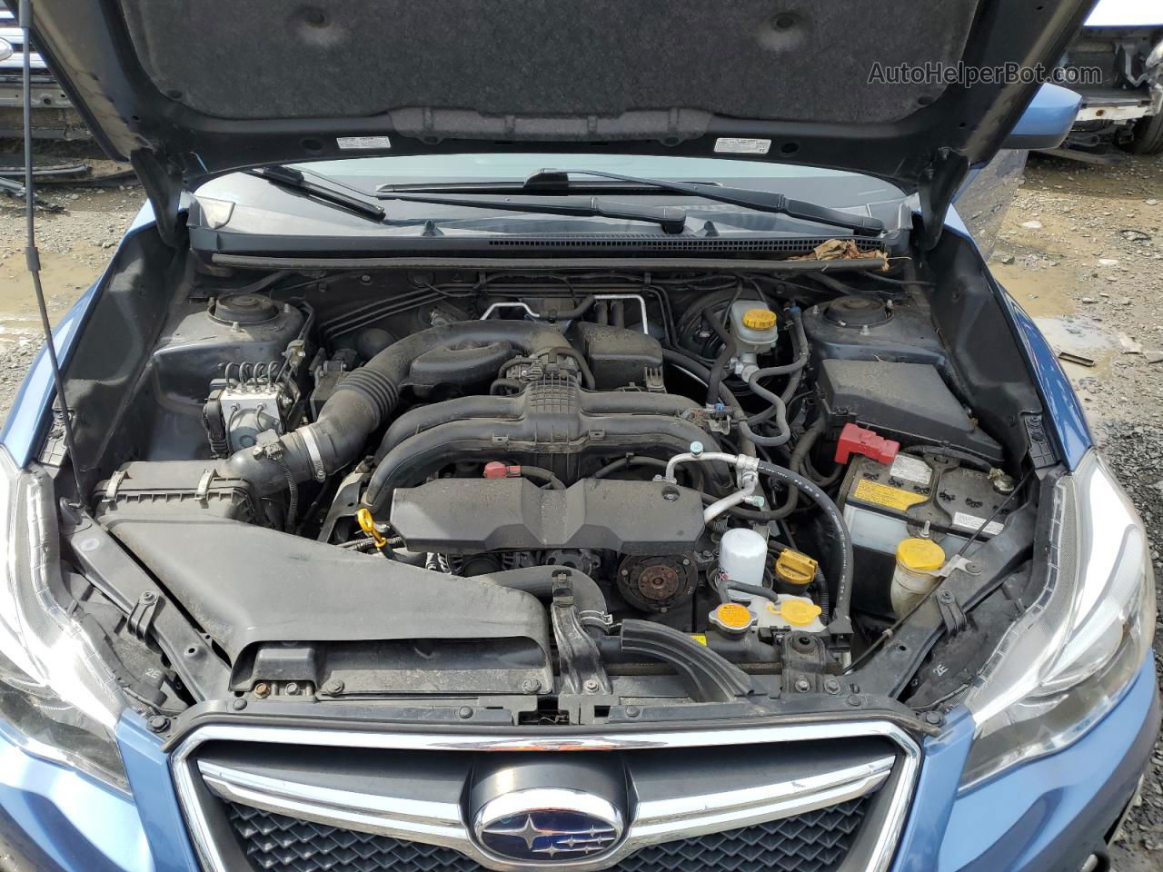 2016 Subaru Crosstrek Premium Синий vin: JF2GPABC4G8314657