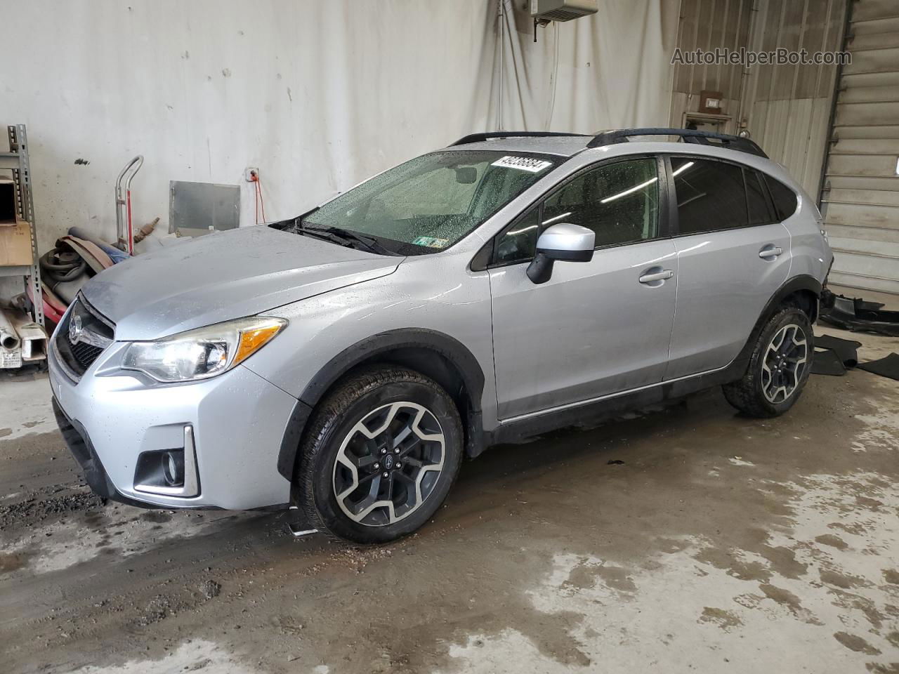 2016 Subaru Crosstrek Premium Серебряный vin: JF2GPABC4G8322564