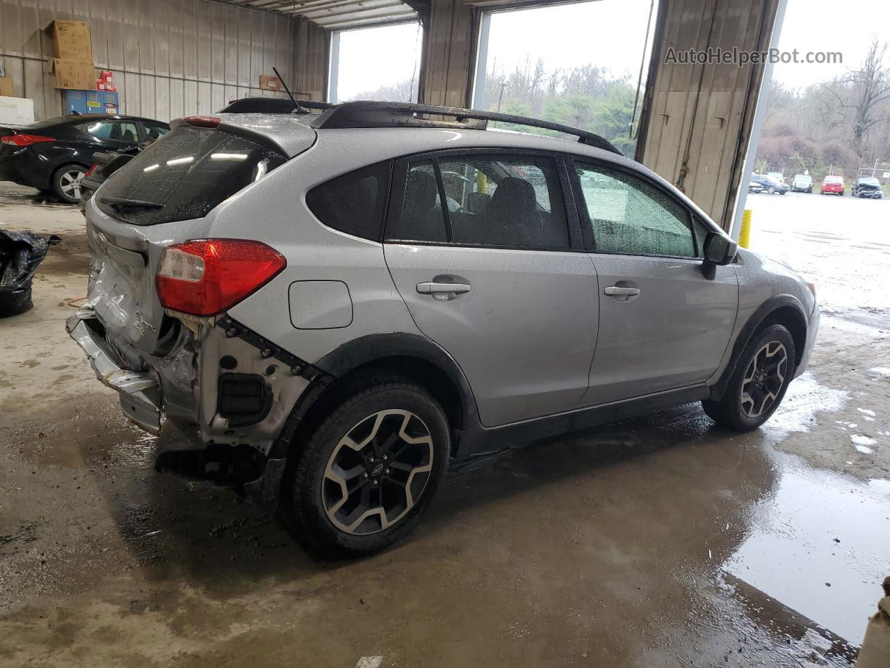 2016 Subaru Crosstrek Premium Silver vin: JF2GPABC4G8322564