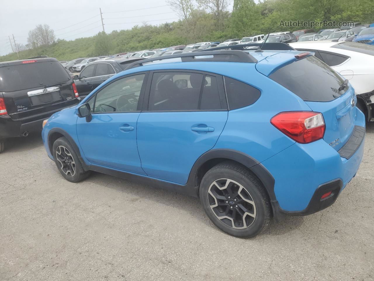 2016 Subaru Crosstrek Premium Blue vin: JF2GPABC4GG331027