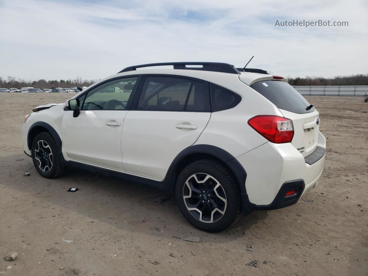 2016 Subaru Crosstrek Premium White vin: JF2GPABC5G8220397