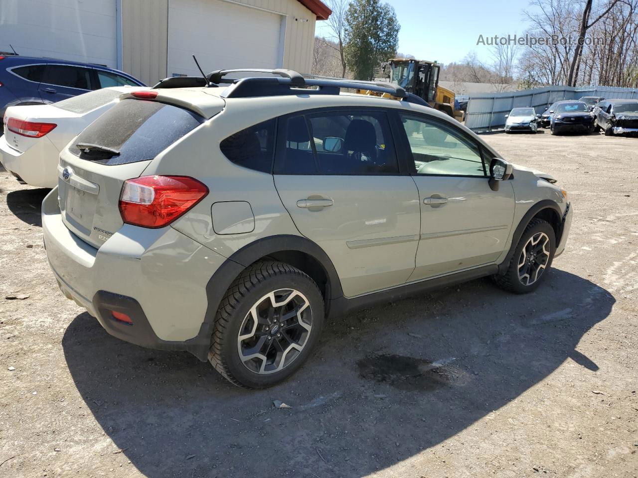 2016 Subaru Crosstrek Premium Кремовый vin: JF2GPABC5G8242979