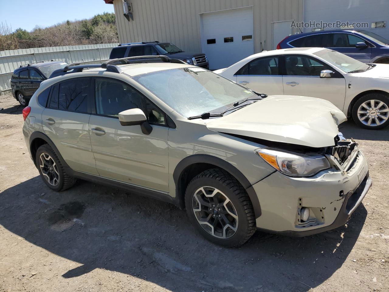 2016 Subaru Crosstrek Premium Cream vin: JF2GPABC5G8242979