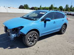 2016 Subaru Crosstrek Premium Blue vin: JF2GPABC5G8273844