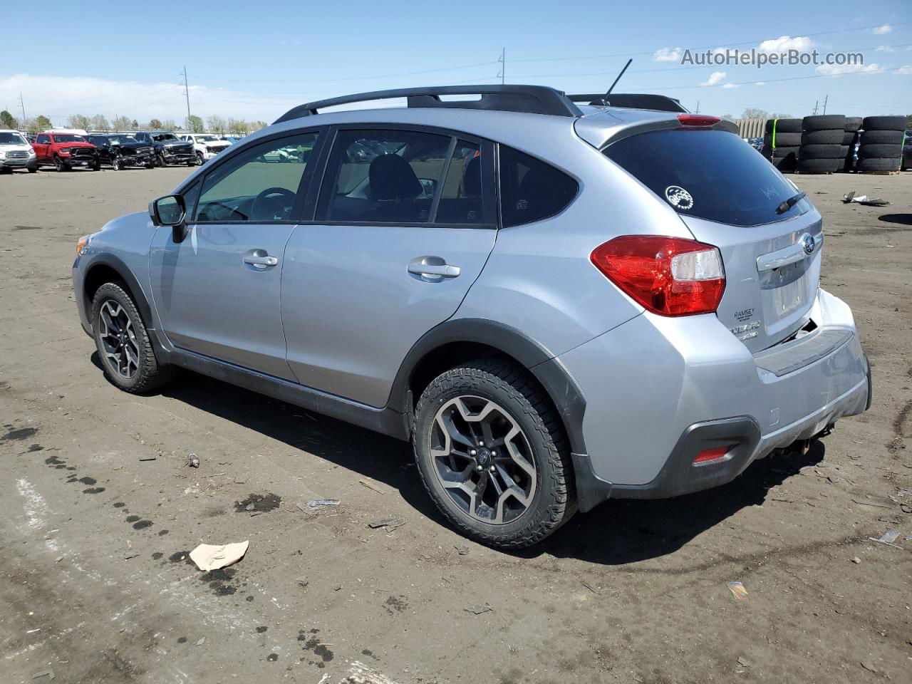 2016 Subaru Crosstrek Premium Silver vin: JF2GPABC6G8254767