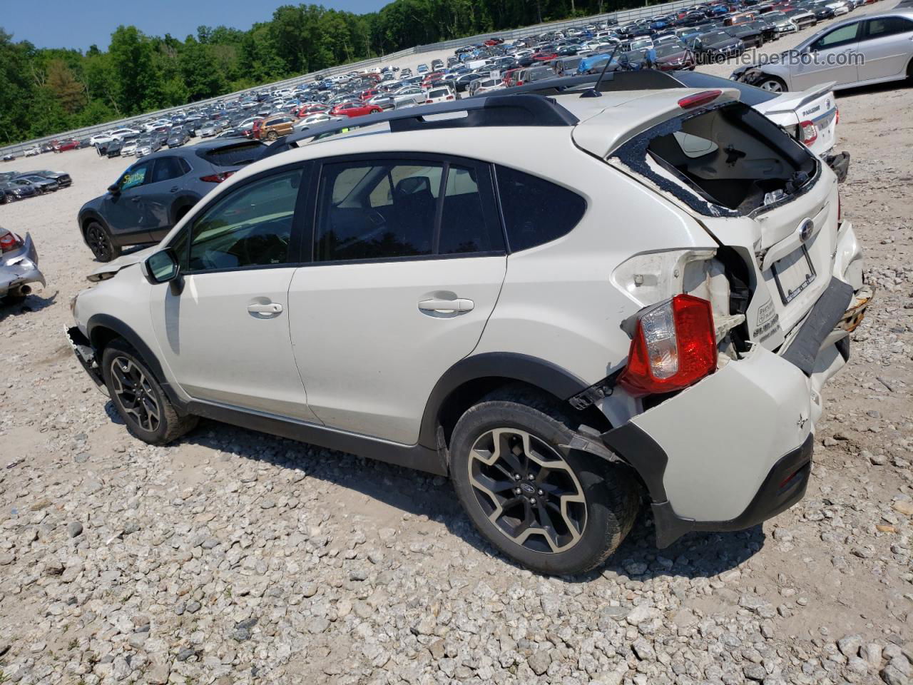 2016 Subaru Crosstrek Premium White vin: JF2GPABC6G8267910