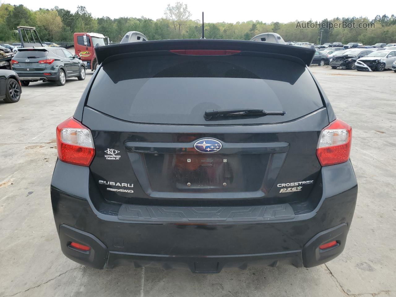 2016 Subaru Crosstrek Premium Black vin: JF2GPABC7G8217467