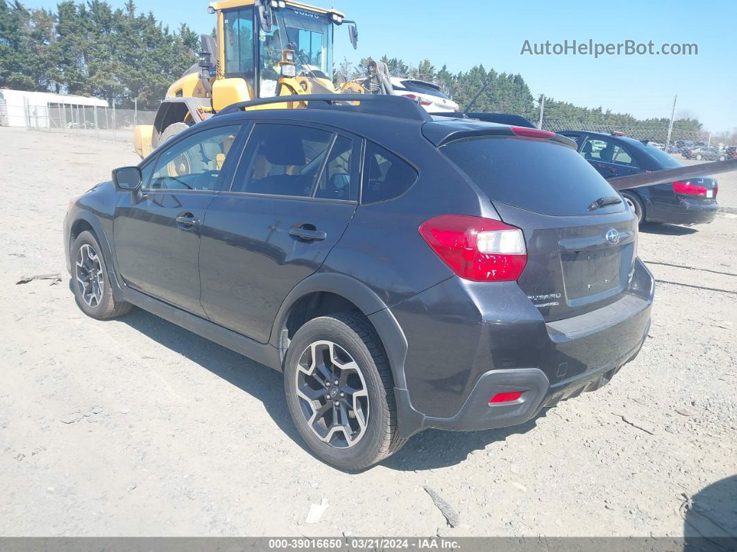 2016 Subaru Crosstrek 2.0i Premium Black vin: JF2GPABC7G8280049