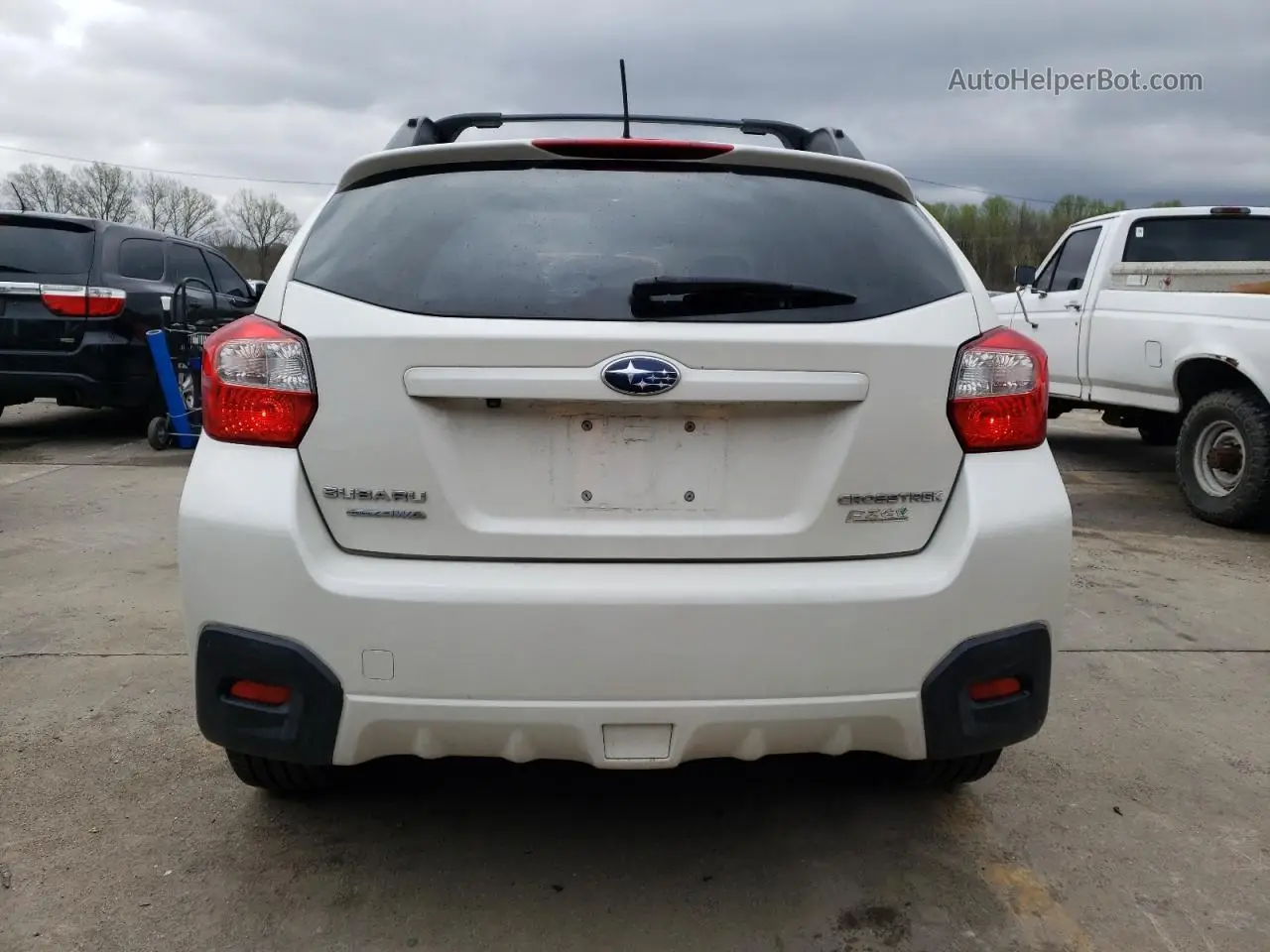 2016 Subaru Crosstrek Premium White vin: JF2GPABC7G8291617