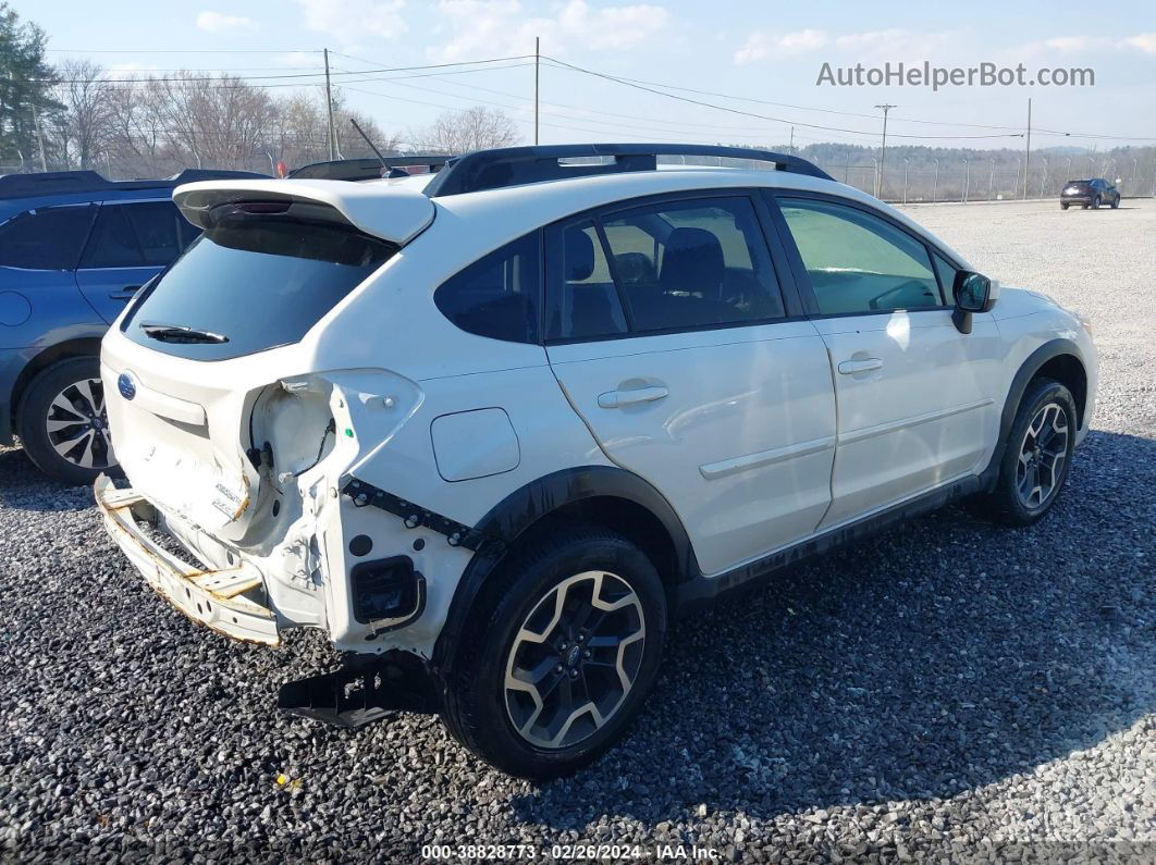 2016 Subaru Crosstrek 2.0i Premium White vin: JF2GPABC7G8316628