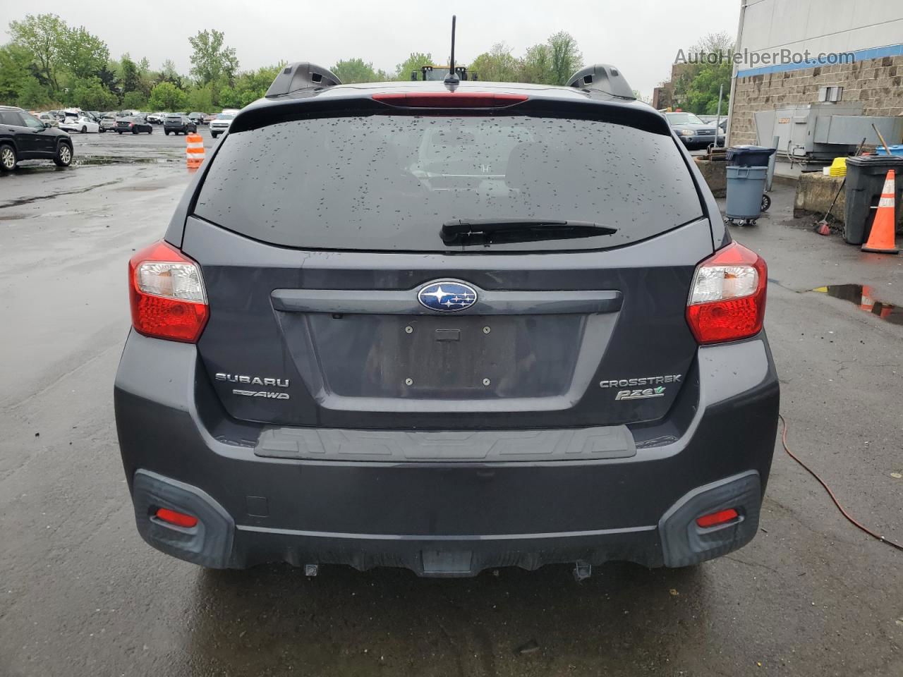 2016 Subaru Crosstrek Premium Серый vin: JF2GPABC7GH303510