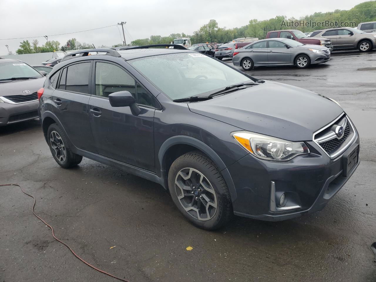 2016 Subaru Crosstrek Premium Gray vin: JF2GPABC7GH303510