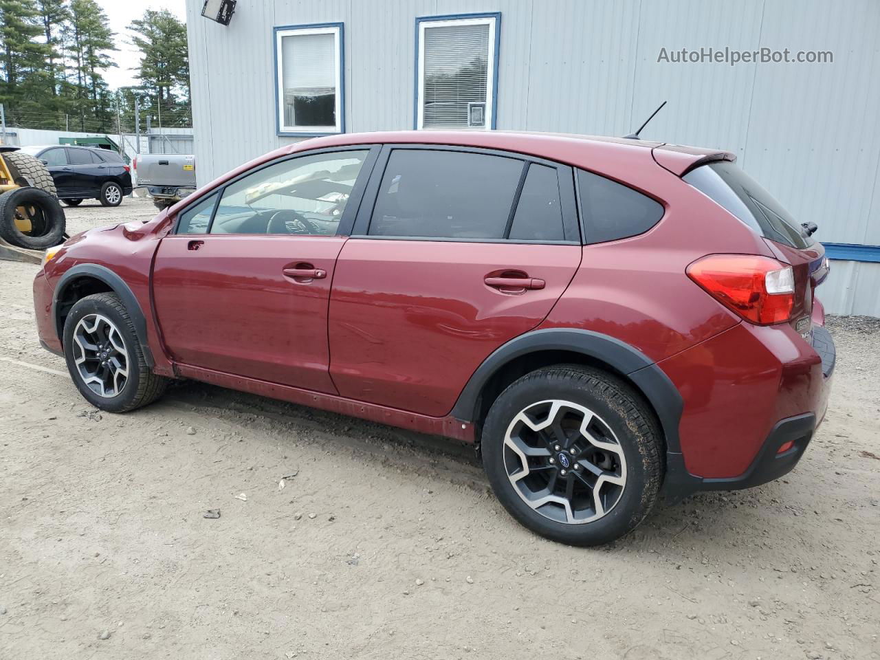 2016 Subaru Crosstrek Premium Red vin: JF2GPABC8G8239736