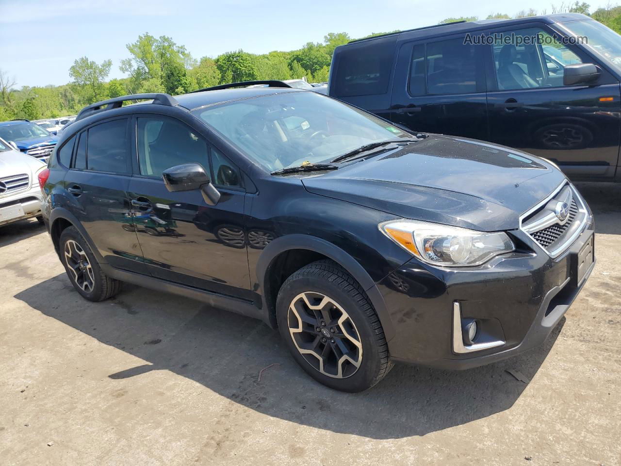 2016 Subaru Crosstrek Premium Black vin: JF2GPABC8G8334314